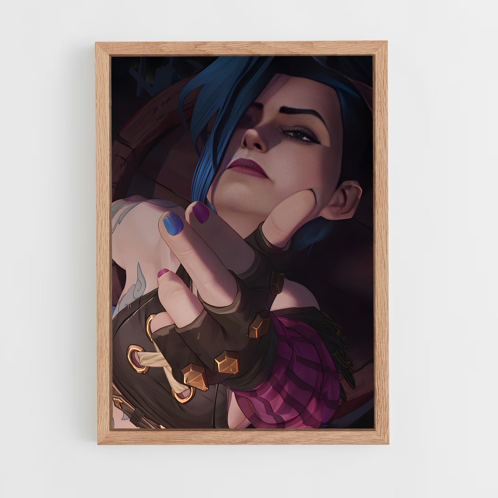 Poster Jinx de lol – affiche League Of Legends (vue 4)